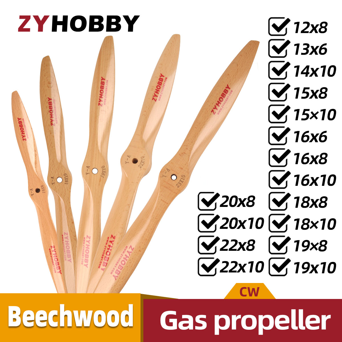 1Pc Wood Wooden Prop CW Propel - Rc Helicopter Bag 评论和价格